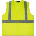 Erb Safety Aware Wear ANSI Class 2 Economy Mesh Vest, - Lime, Size M 61425